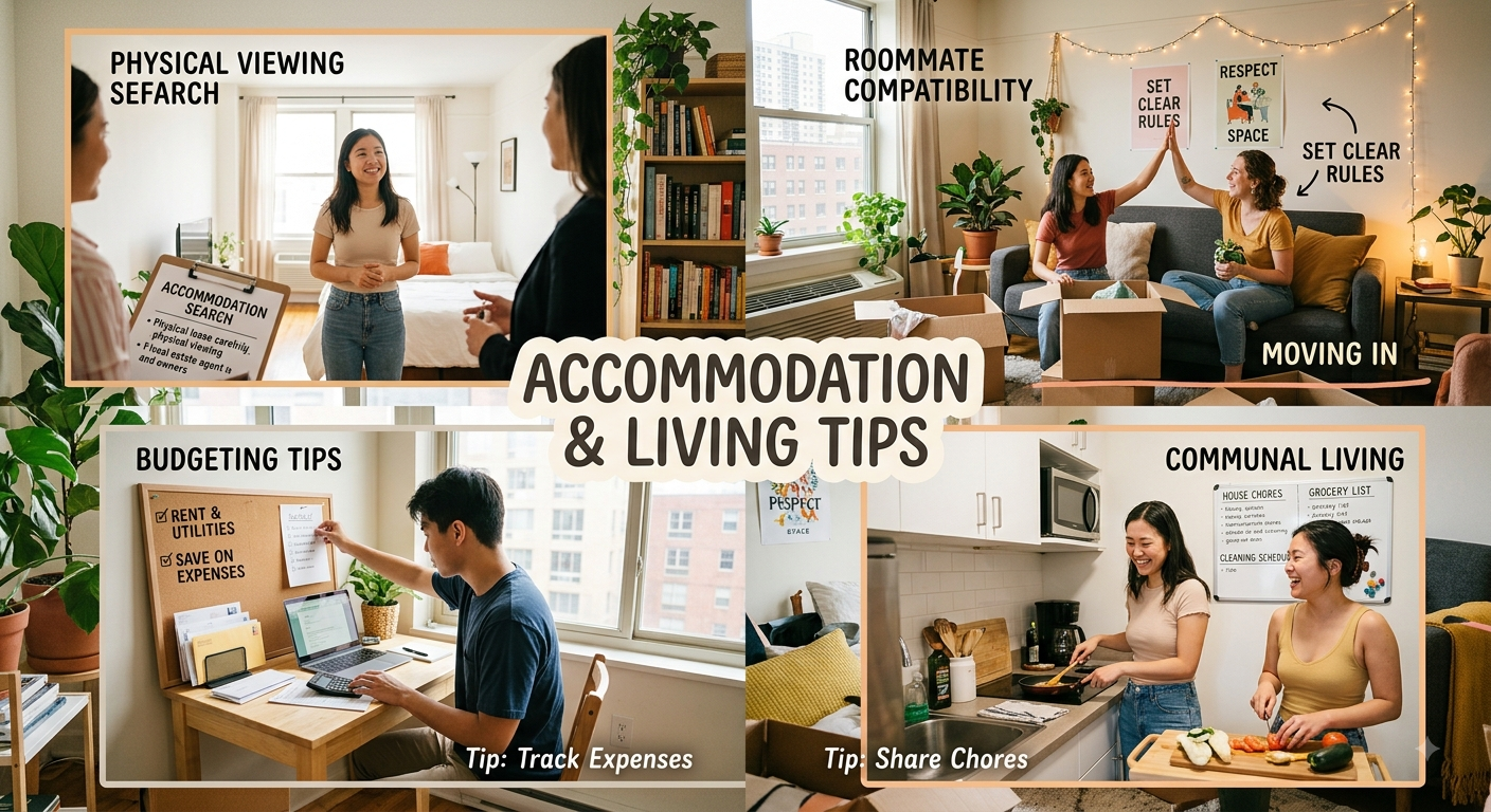 accommodation & living tips image